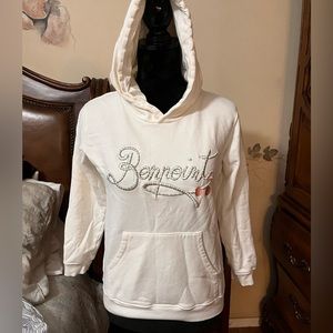 Bonpoint Shirts & Tops | BonpointEmbroidered Logo Hoodie 14 girl